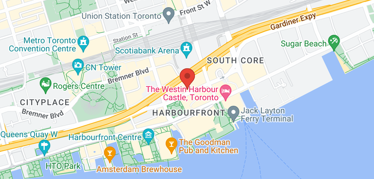 map of #2604 -88 HARBOUR ST
